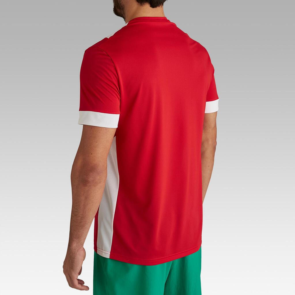 تيشيرت كرة قدم F500 للكبار - لون أسود