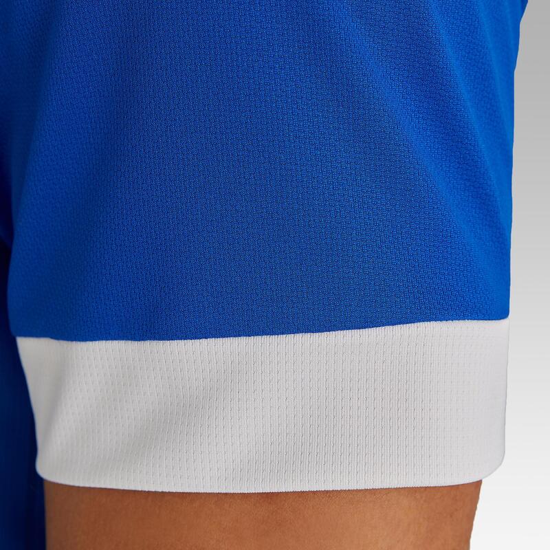 Voetbalshirt voor volwassenen F500 blauw