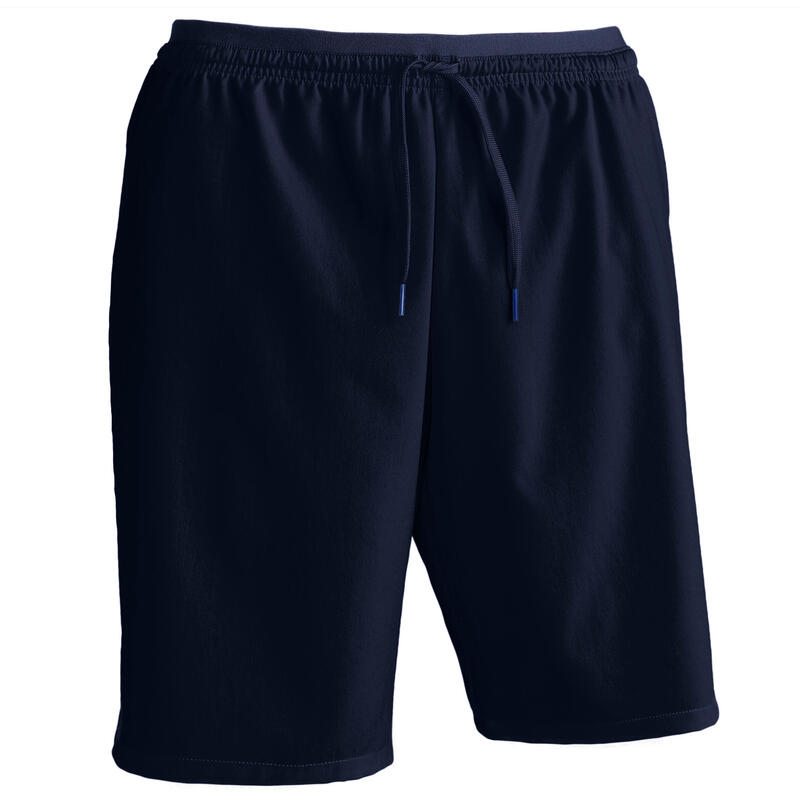 Pantalón Corto de Fútbol Kipsta F500 adulto azul marino