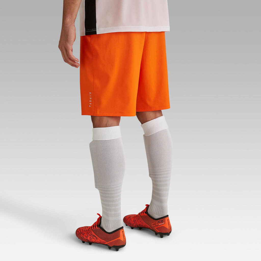 Adult Football Shorts Viralto Solo - Grey & Neon Pink