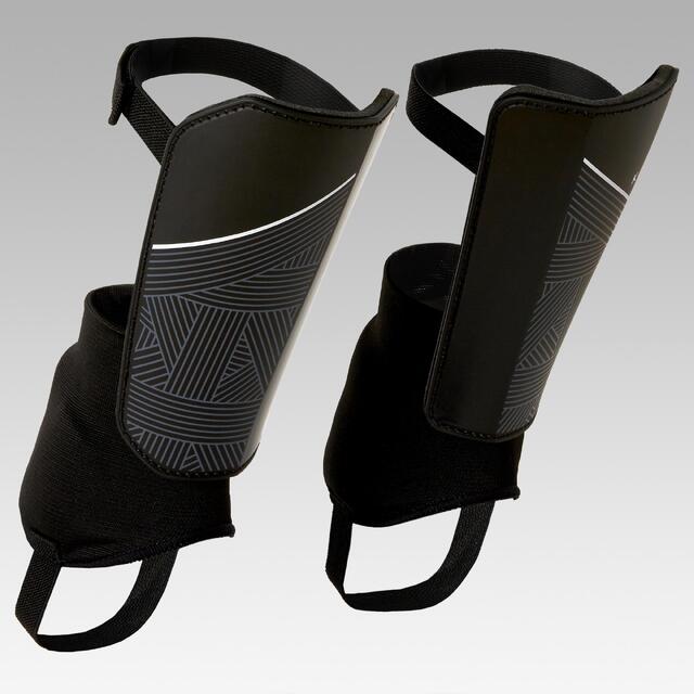 KIPSTA CANILLERAS DE FÚTBOL ADULTOS ESSENTIAL140 NEGRO