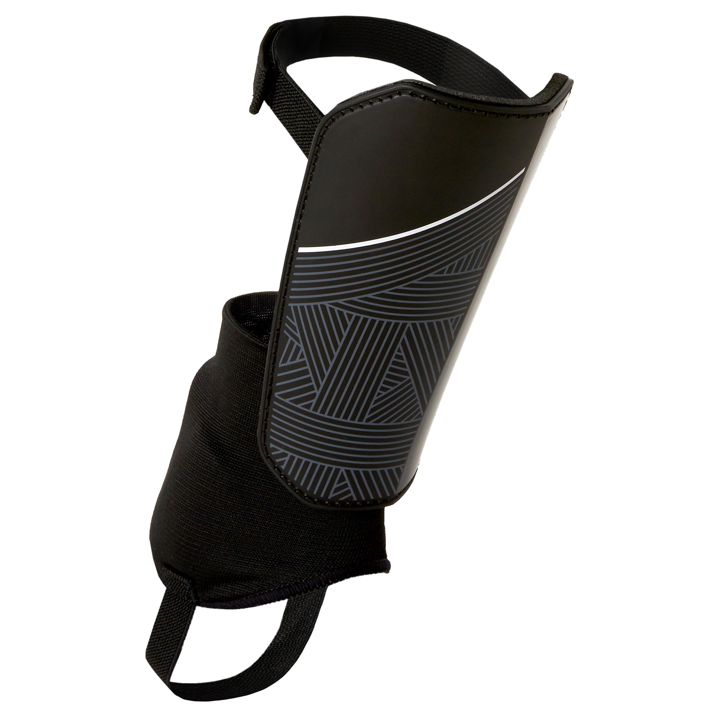 Soccer Shin Pads - Essential 140 Black - KIPSTA