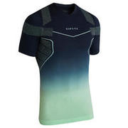 PODMAJICA KRATKIH RUKAVA KEEPDRY 500 ZA ODRASLE MORNARSKOPLAVA/SVIJETLOZELENA