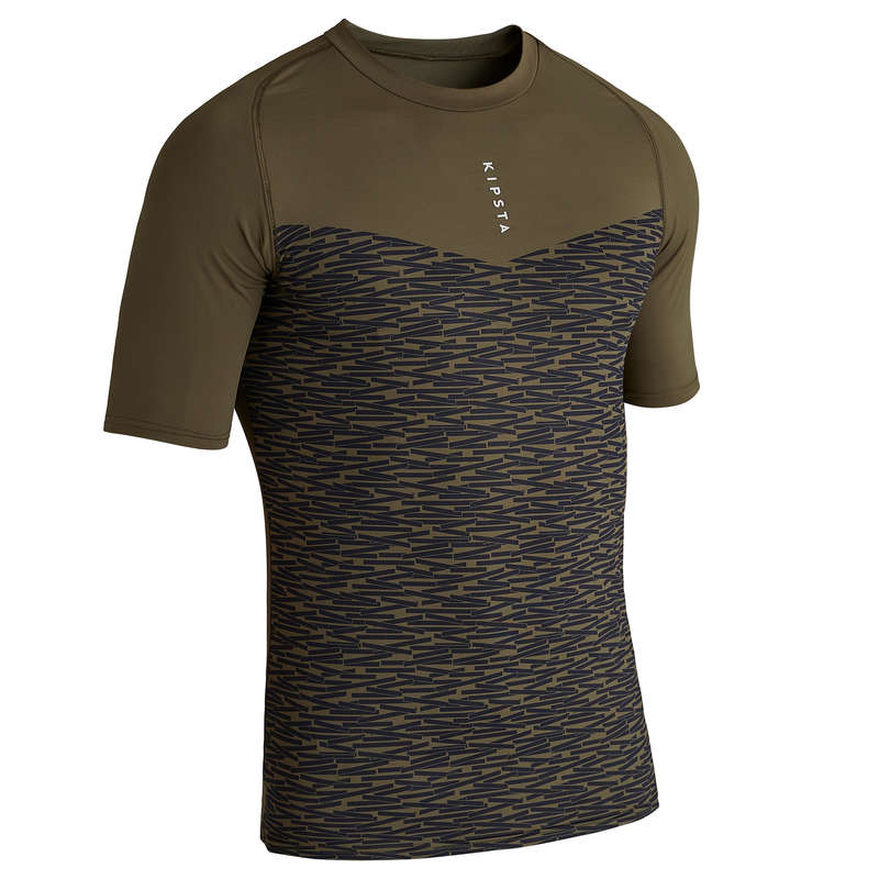 KIPSTA Keepdry 100 Adult Base Layer - Khaki | Decathlon