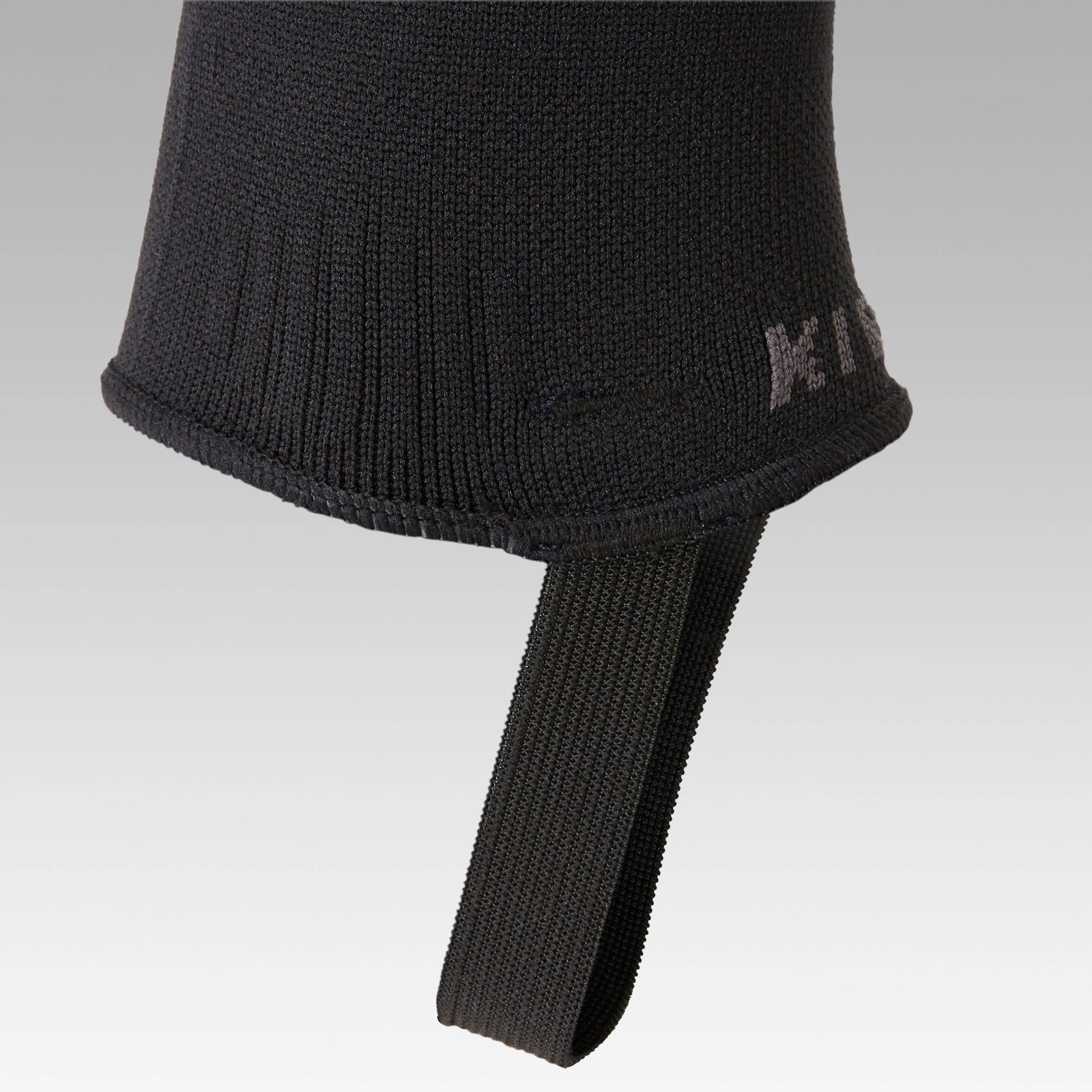 Unisex Football Footless Stirrup Socks F500 - Black -  4