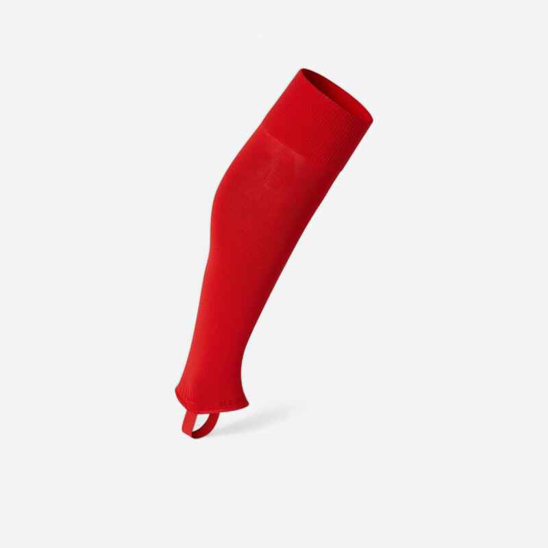 Stutzen Fussball mit Steg F500 rot Stutzen Fussball mit Steg F500 rot