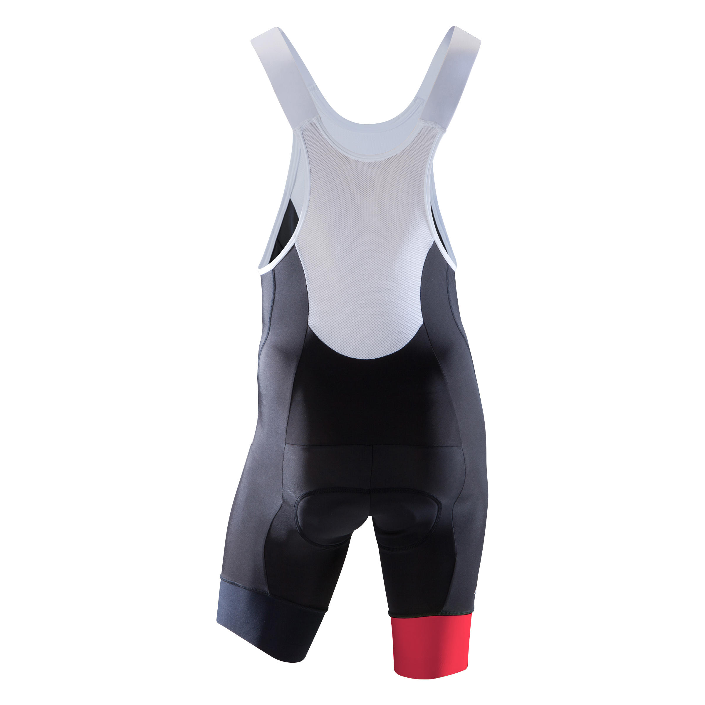 XC 100 Mountain Bike Cycling Shorts - Black/Red 5/7