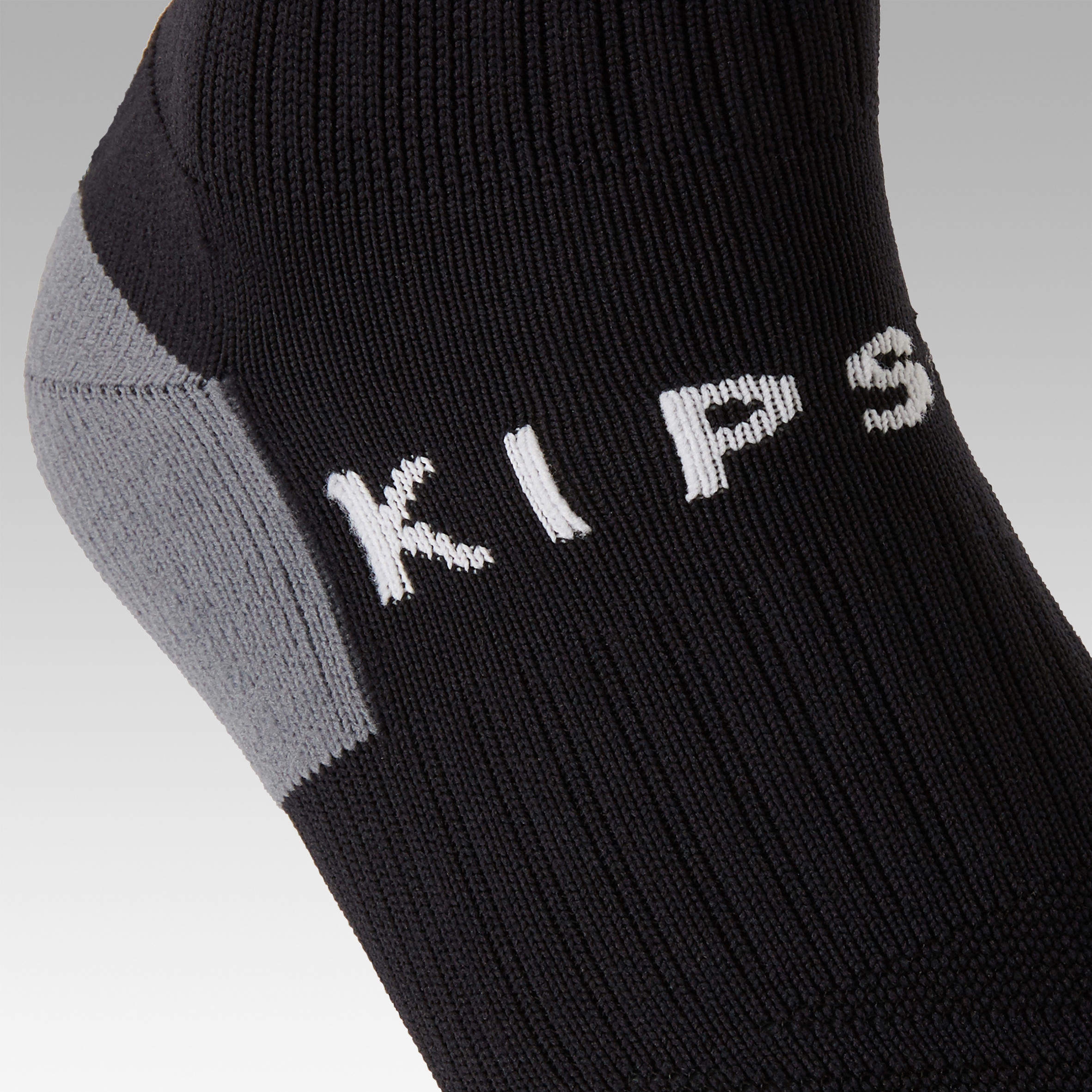 F500 Soccer Socks Black - KIPSTA