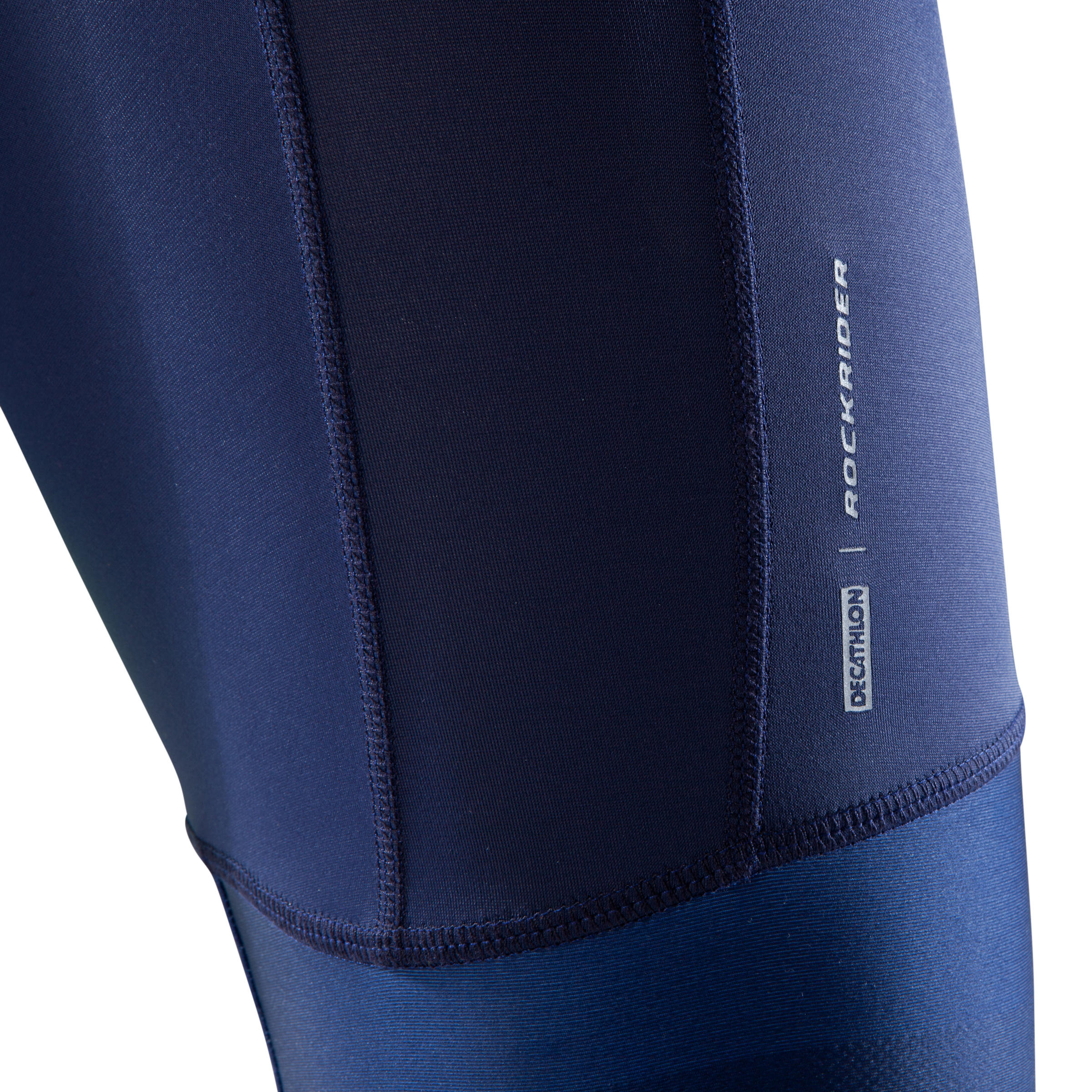 XC 100 Mountain Bike Cycling Shorts - Blue/Yellow 3/5