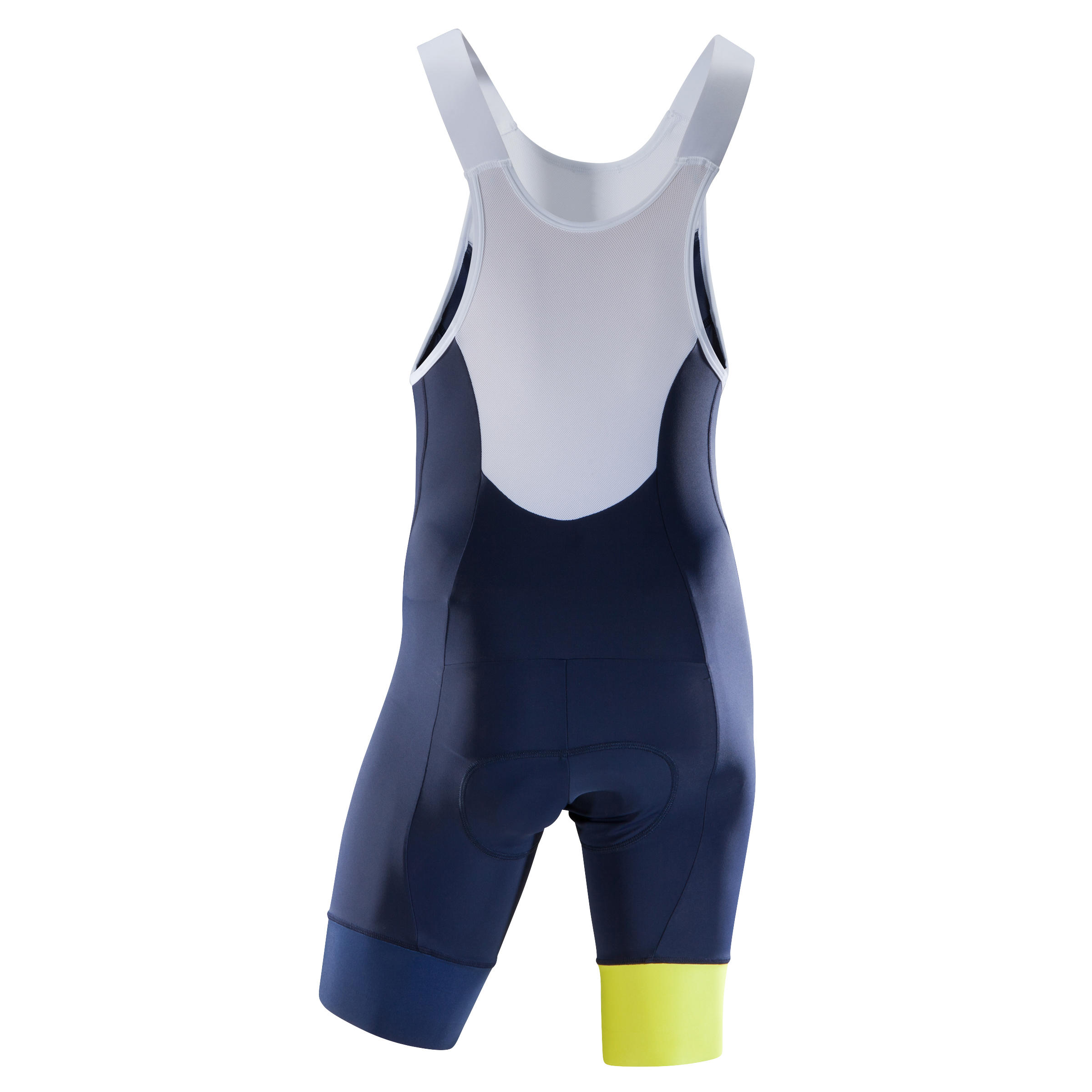 XC 100 Mountain Bike Cycling Shorts - Blue/Yellow 2/5