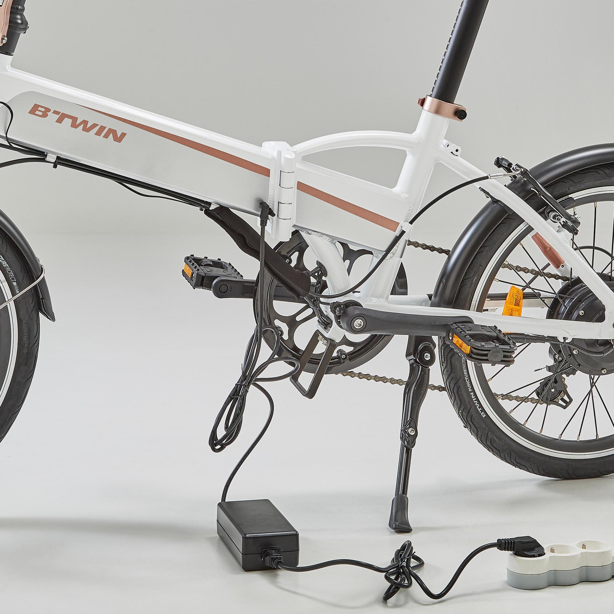 Caricabatterie 24V per bici pieghevoli elettriche Tilt 500E e Hoptown 500E.  BTWIN | DECATHLON
