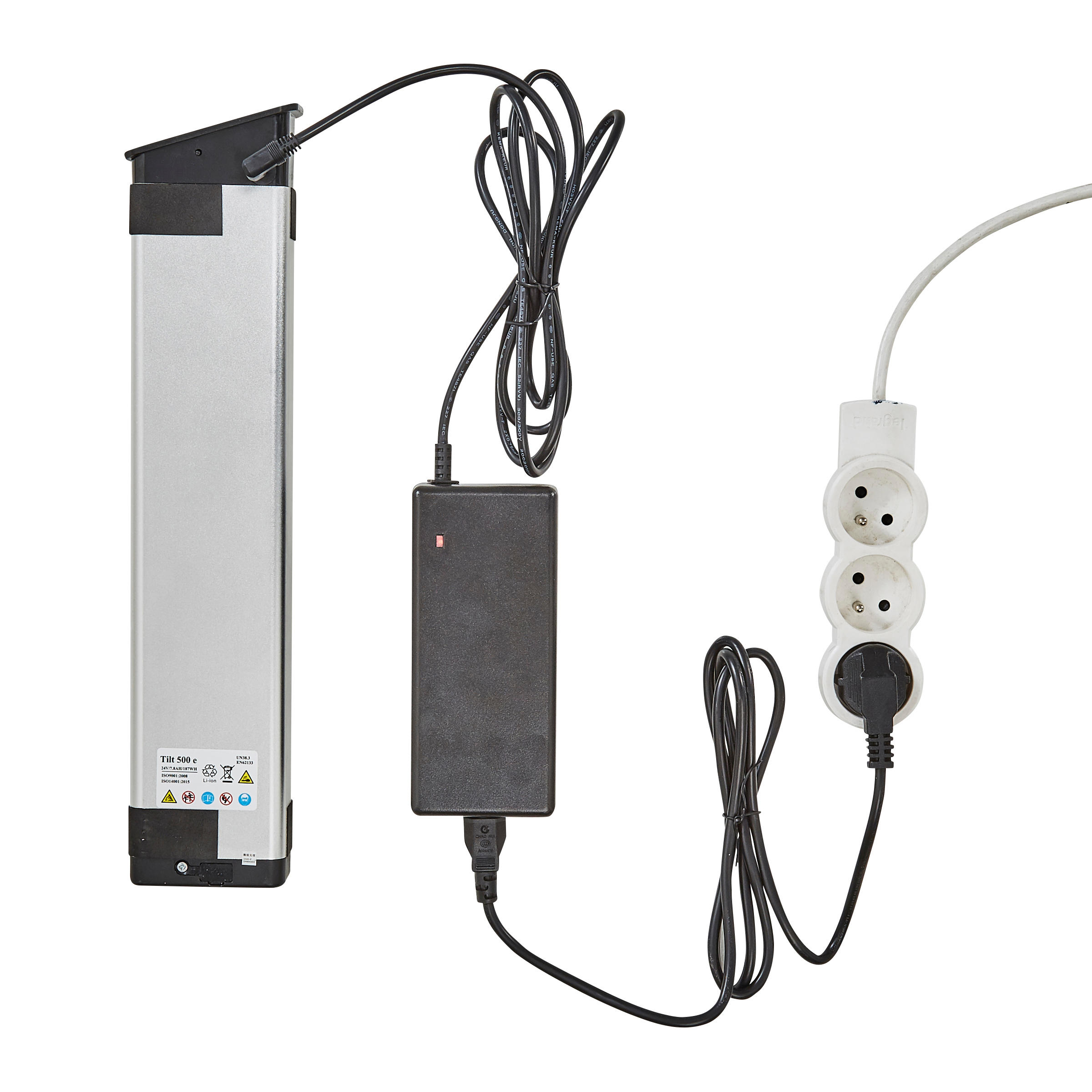 Caricabatterie 24V per bici pieghevoli elettriche Tilt 500E e Hoptown 500E. 2/5