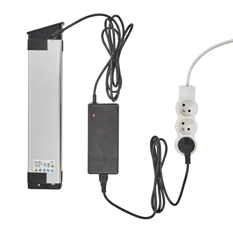 Chargeur 24V pour batterie de vélo pliant électrique Tilt 500E et Hoptown 500E.