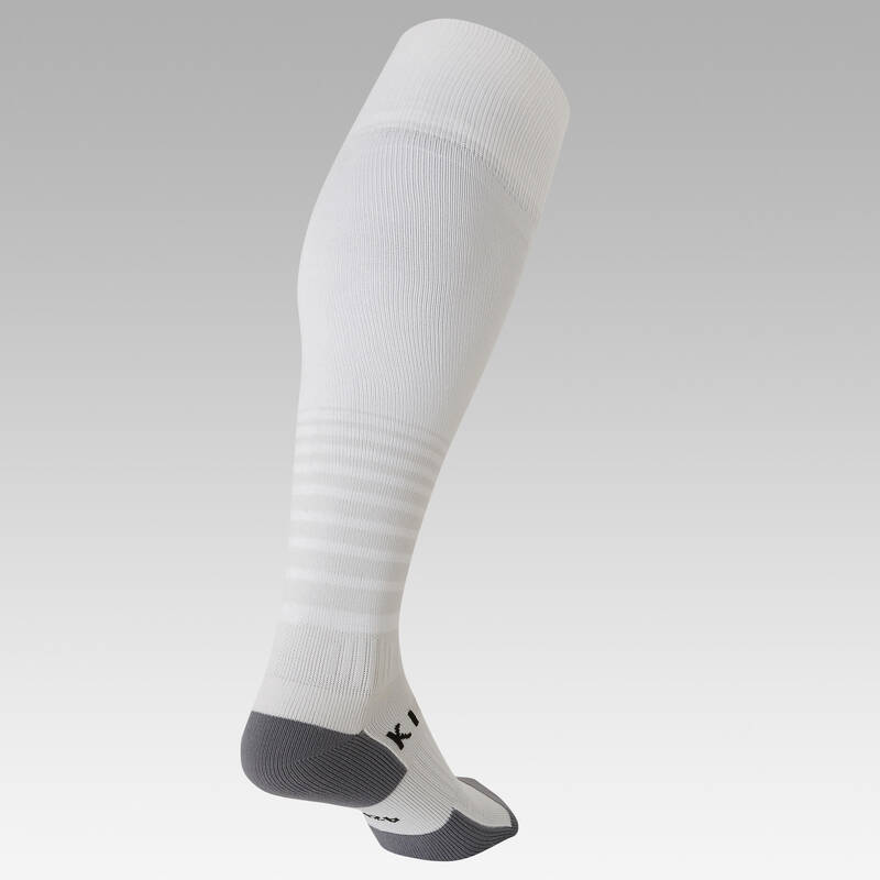 Medias de fútbol ESSENTIEL adulto blanco - Decathlon