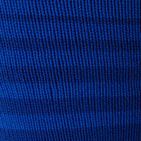 Medias de fútbol rayadas júnior F500 azul