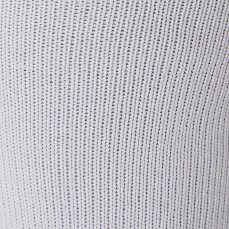Medias de Fútbol Kipsta F100 adulto blanco