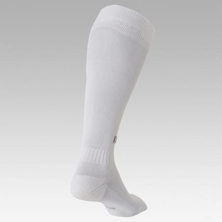 Bele čarape za fudbal ESSENTIAL za odrasle