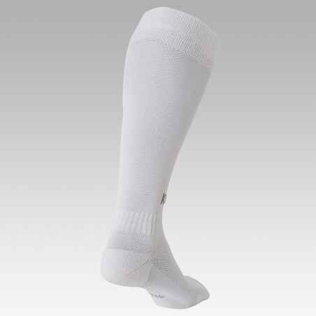 Κάλτσες ποδοσφαίρου ενηλίκων Essential - Λευκό