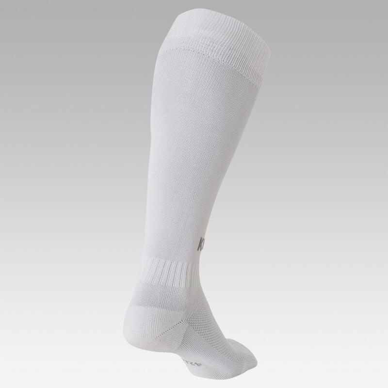 Chaussettes de football enfant F100 blanche