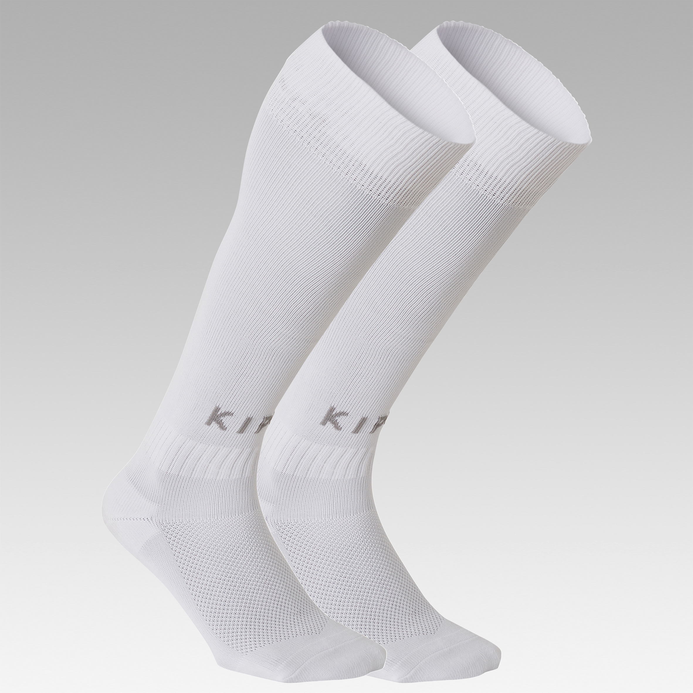 Chaussettes de football enfant essentielle blanche - Football - Kipsta- Clubs - Entreprises - Collectivités - Associations