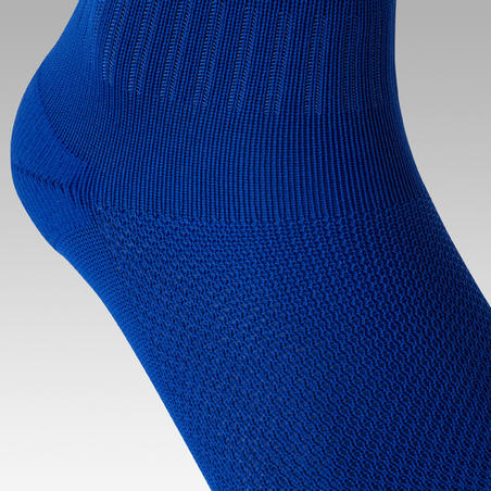F100 Soccer Socks Indigo Blue - Kids