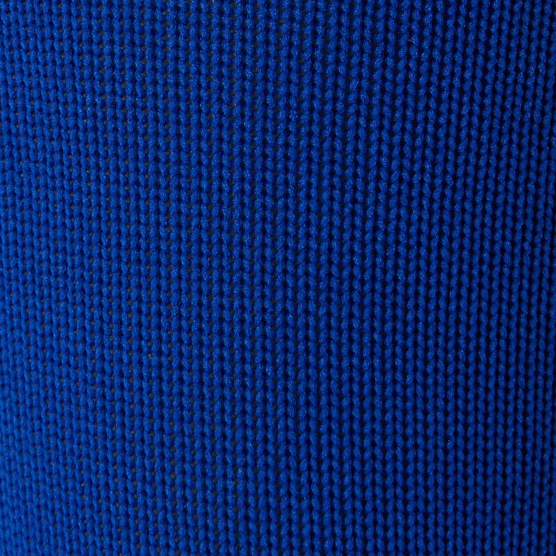 Voetbalsokken / voetbalkousen F100 blauw