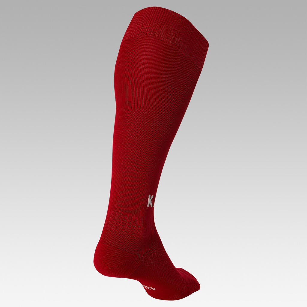 Chaussettes de football enfant ESSENTIEL CLUB rouge