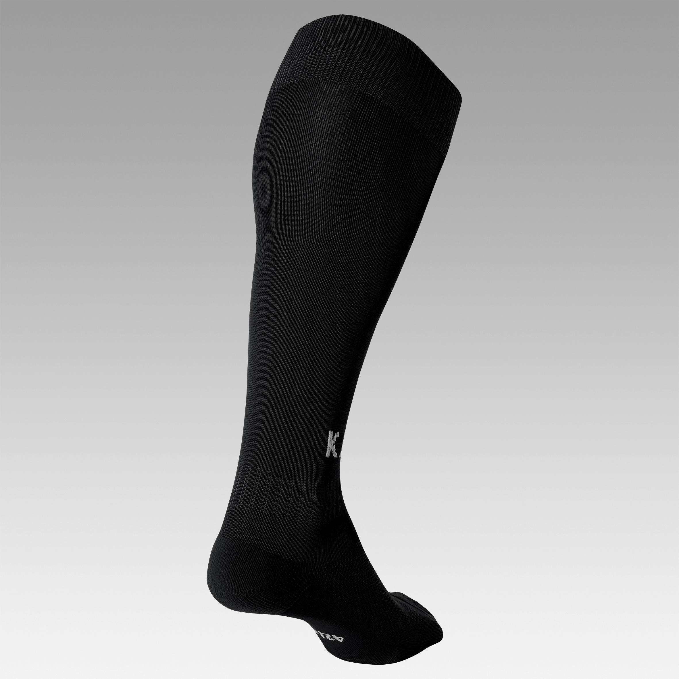 Adult Football Socks F100 - Black