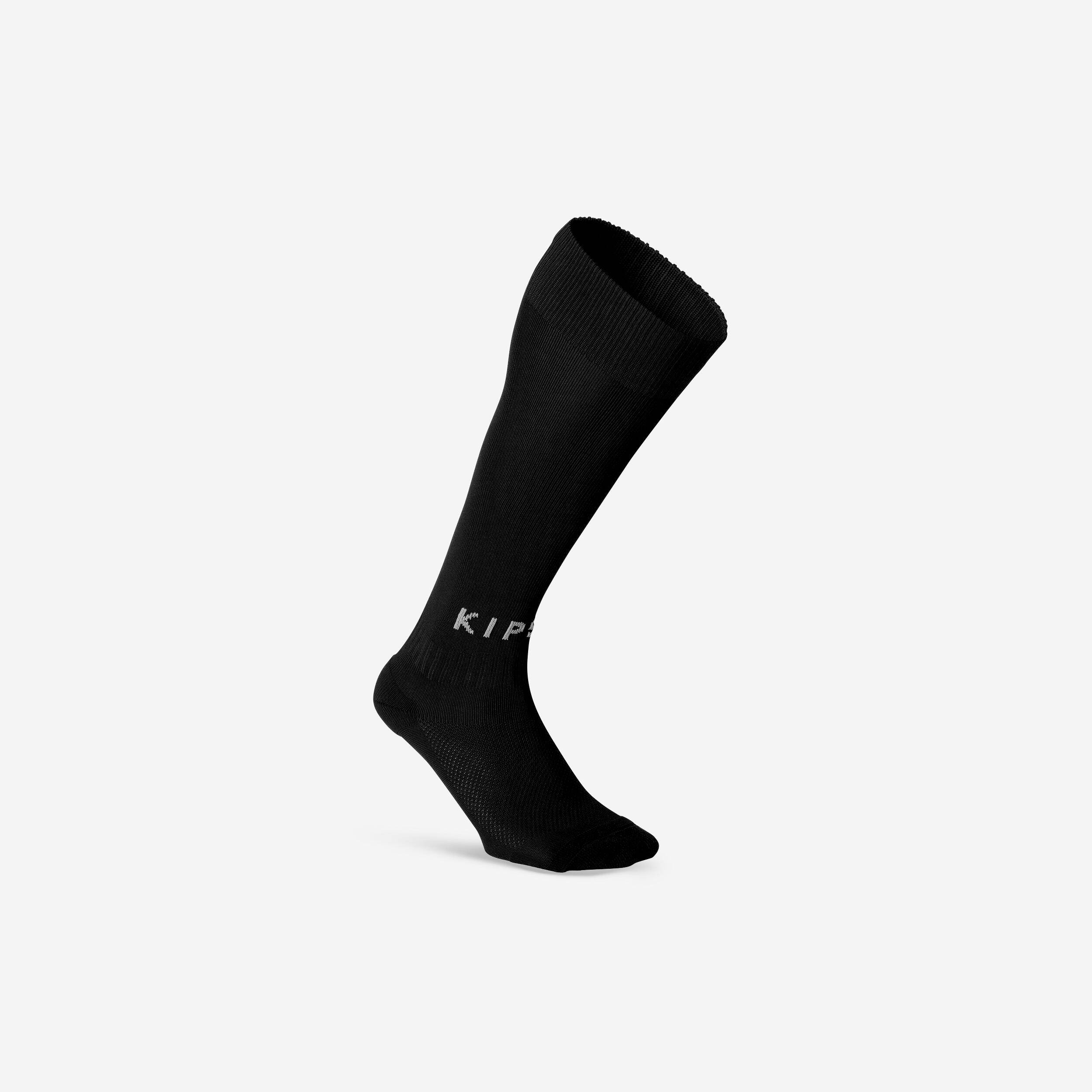 Adult Football Socks F100 - Black -  1
