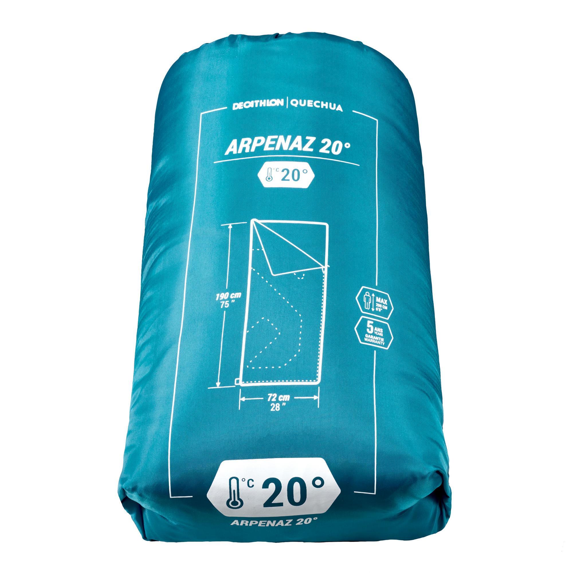 arpenaz 20 sleeping bag