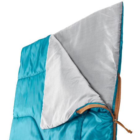 Sleeping bag con Cierre - Montaña y Camping Arpenaz - Unisex - Verde 20 °C
