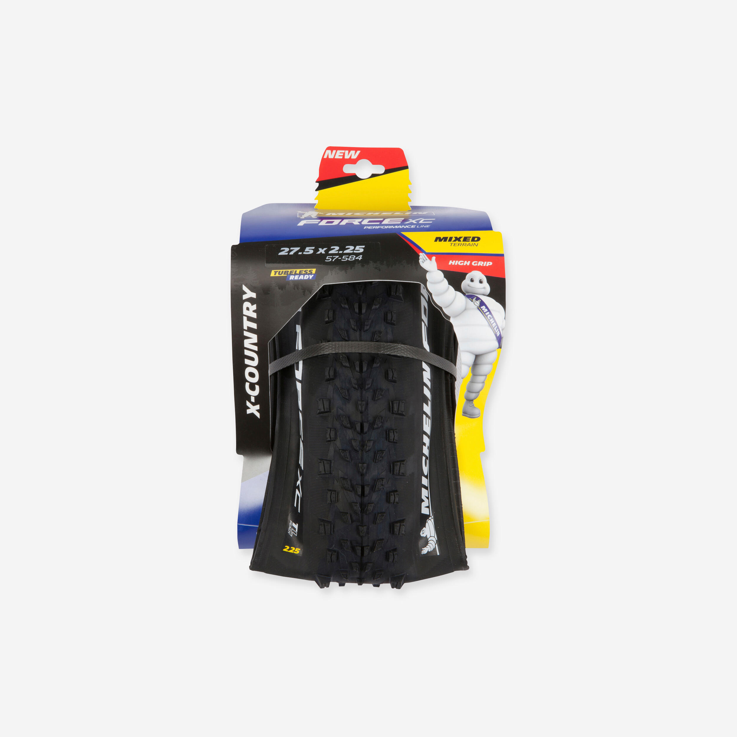 Force XC Mountain Bike Tyre - Tubeless 