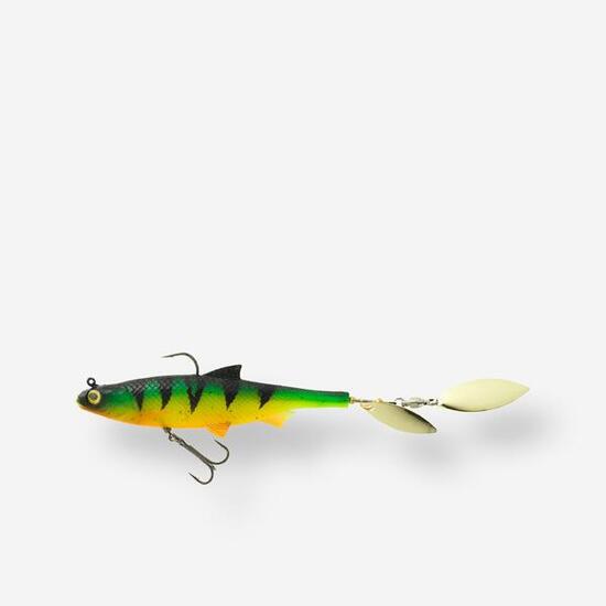 Artificiale morbido pesca shad ROACH 120 azzurro