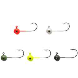 Lure Fishing Jighead Colored Round 5 g