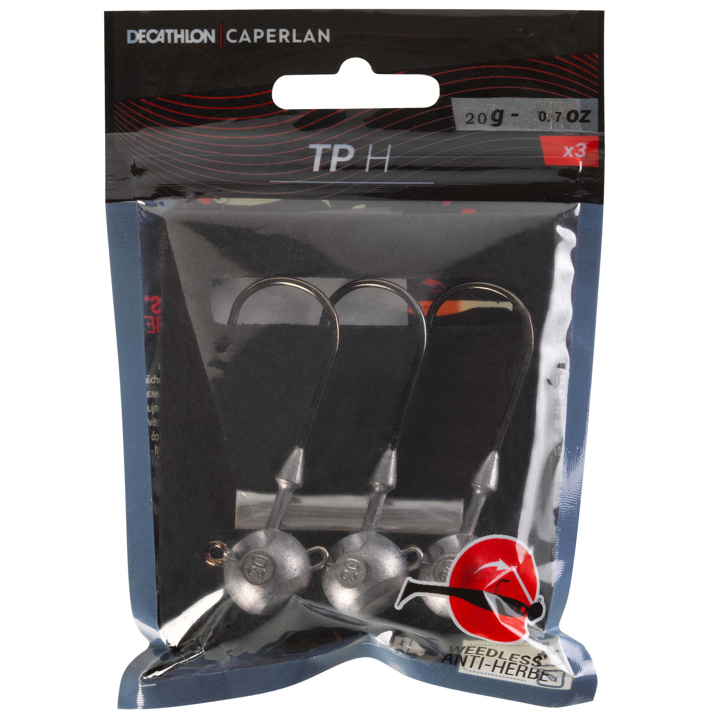 Sinker Heads for Soft Lure Fishing 20 g - SH H 6/0 - CAPERLAN