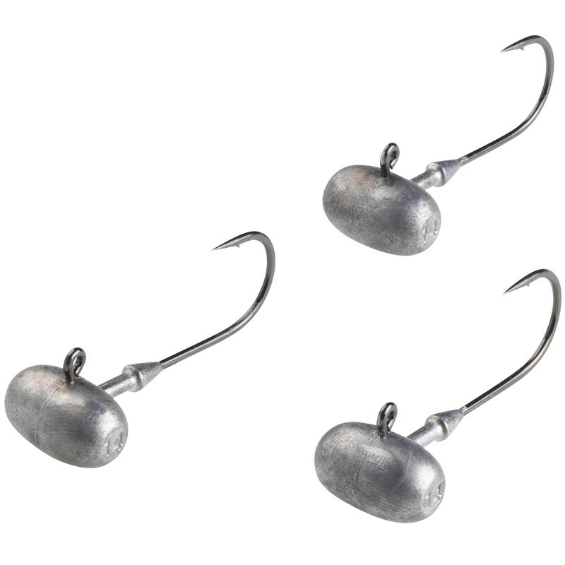 Football jigkop voor vissen met softbaits TP F 14 g