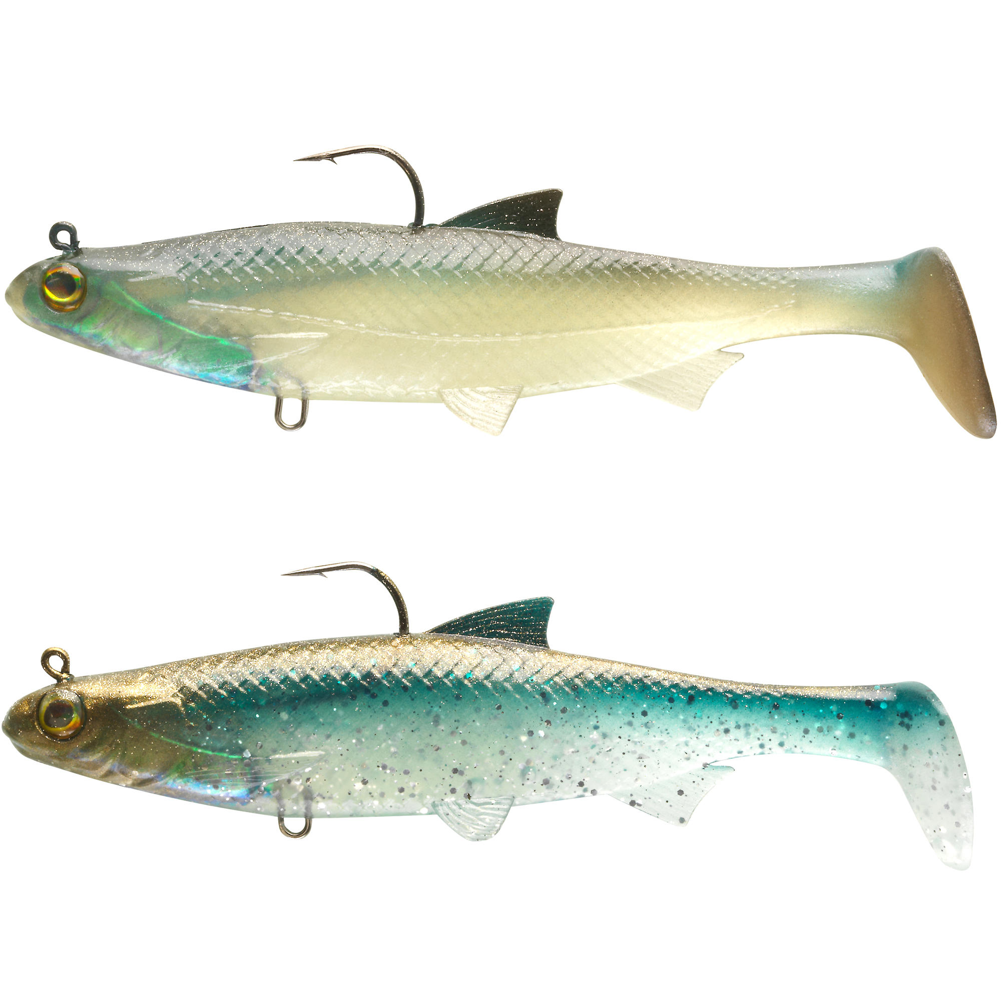 KIT ROACH RTC 120 BLEAK / BLUE BACK LURE FISHING SHAD SOFT LURE Caperlan