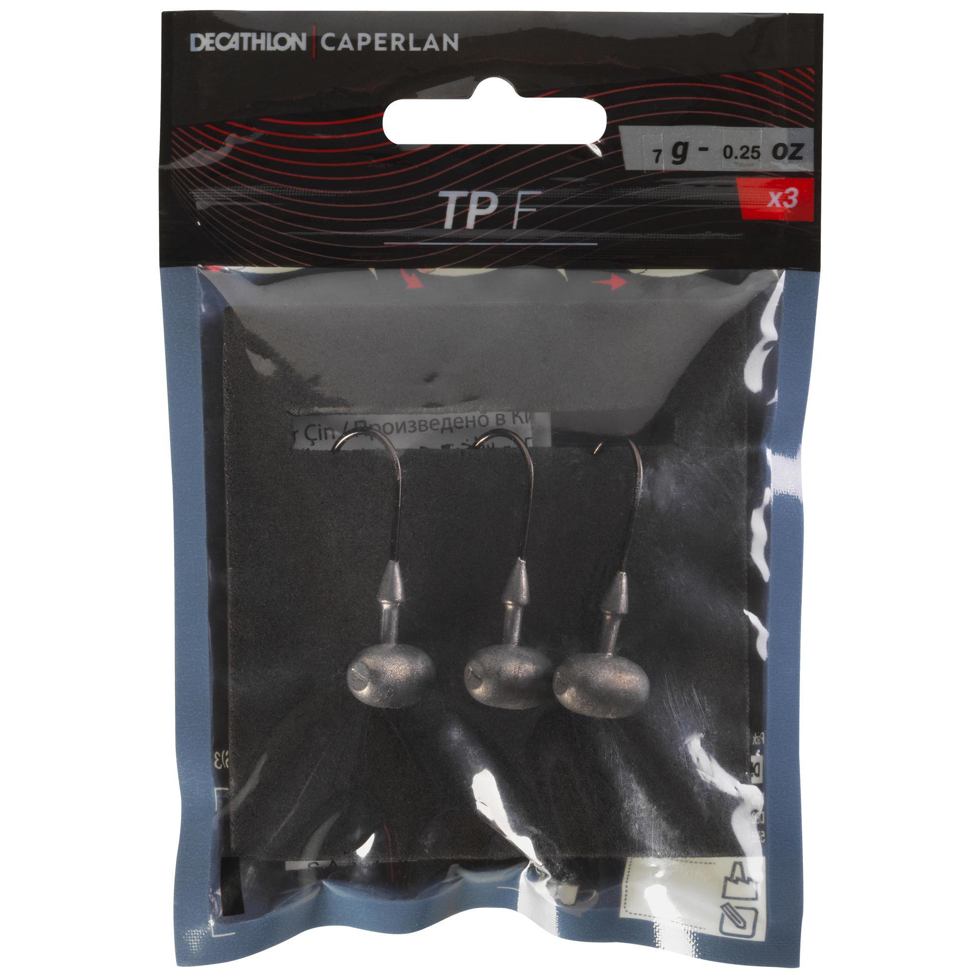 Tp f 7gr soccer soft lure fishing lead head