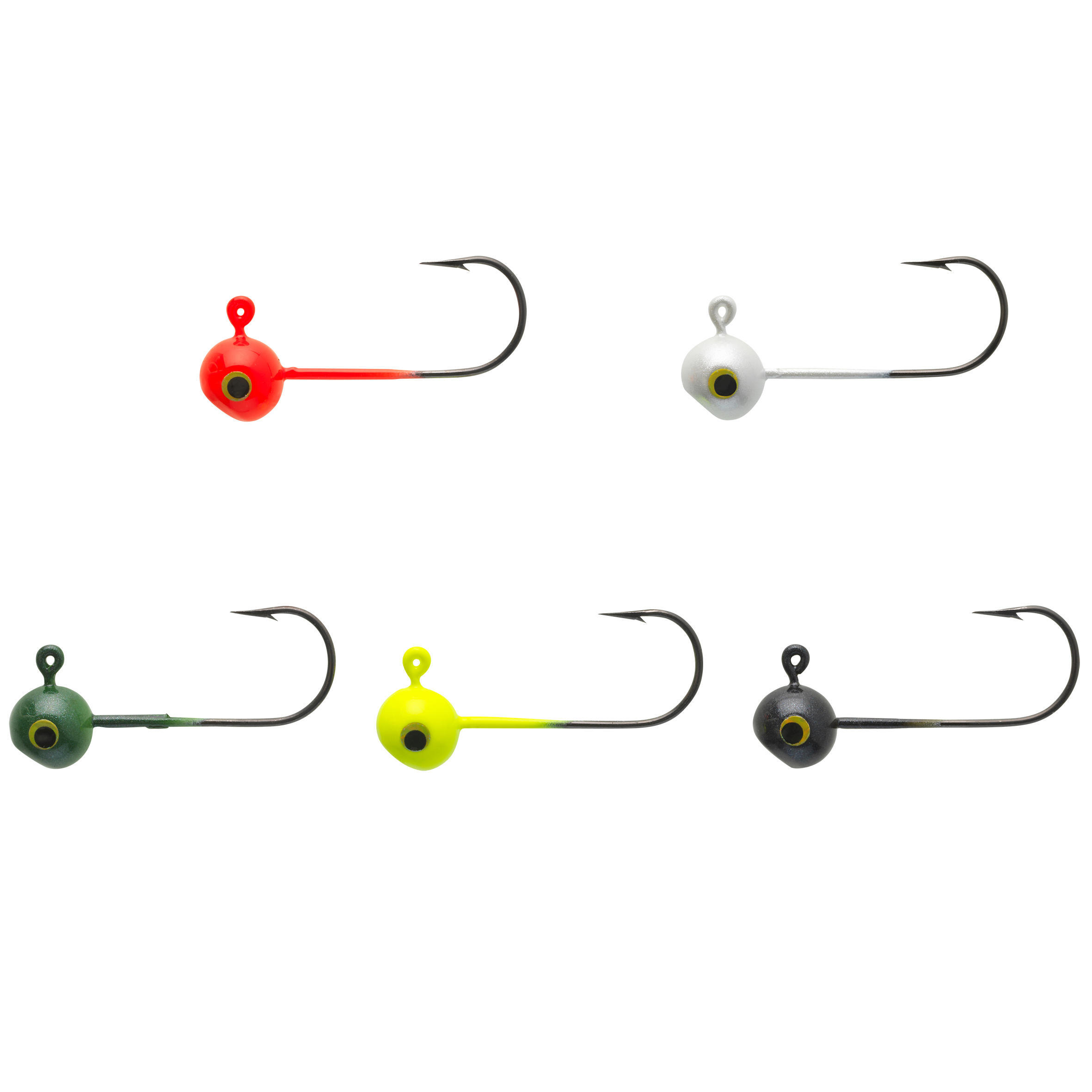 Cabeça Chumbada Colorida Pesca com Amostras Flexíveis TP RD COLO 3,5g 2/4