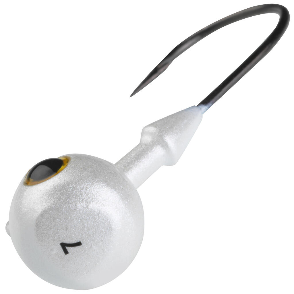 Coloured round jig head for soft lure fishing TP RD COLO 2 G