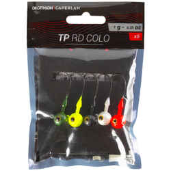 Lure Fishing Jighead Colored Round 7 g