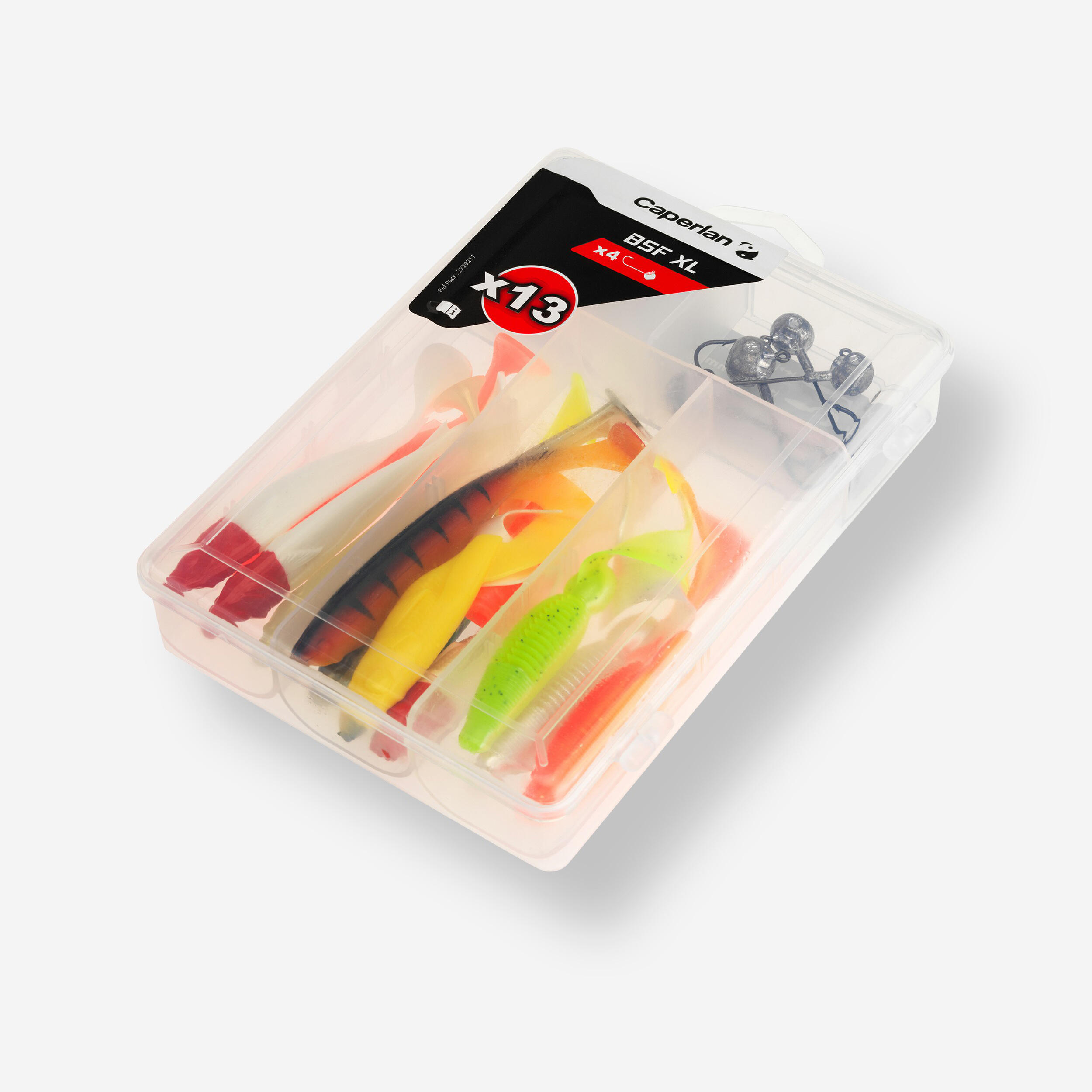 CAPERLAN SEGUNDA VIDA: Kit Caja Señuelos Pesca Spinning BOX SB XL