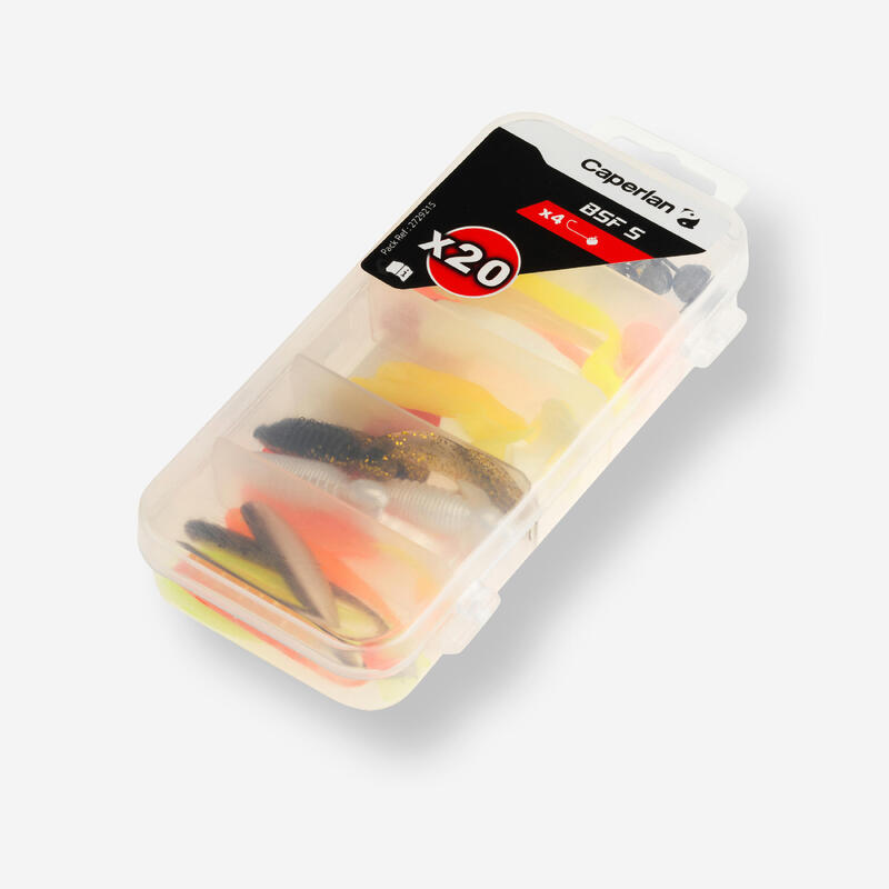 Kit Caja Señuelos Pesca Spinning BOX SB S