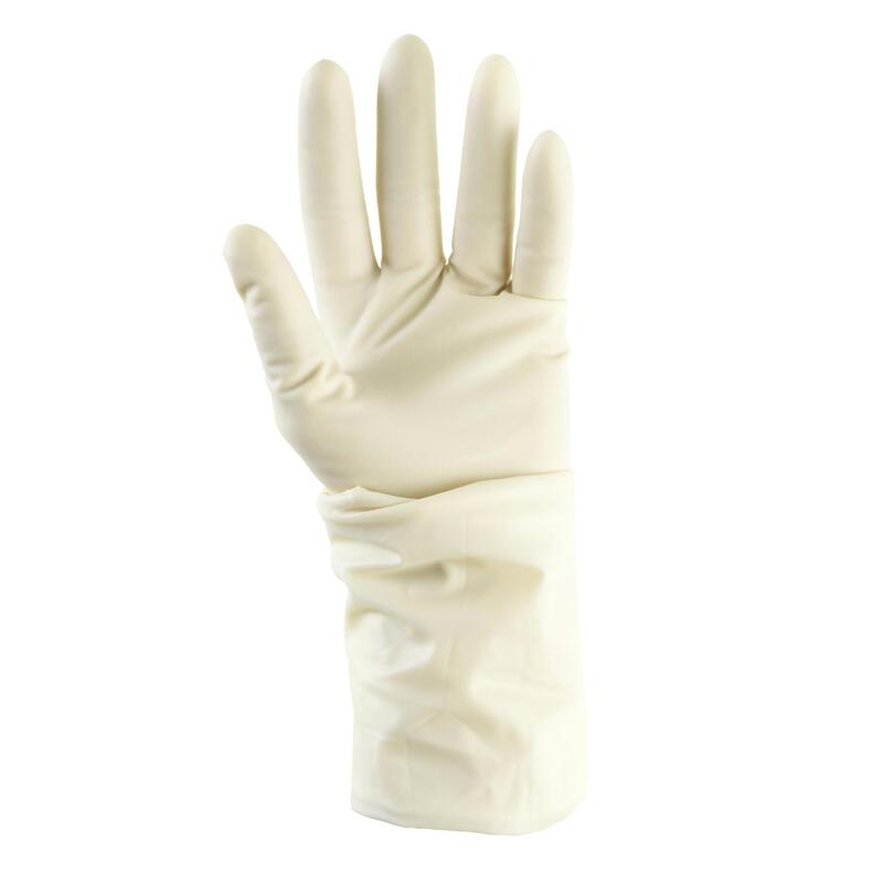 Guantes Largos Limpieza Caza Solognac x2 Estancos Blancos