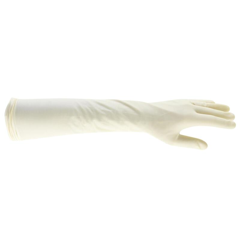 Guantes Largos Limpieza Caza Solognac x2 Estancos Blancos