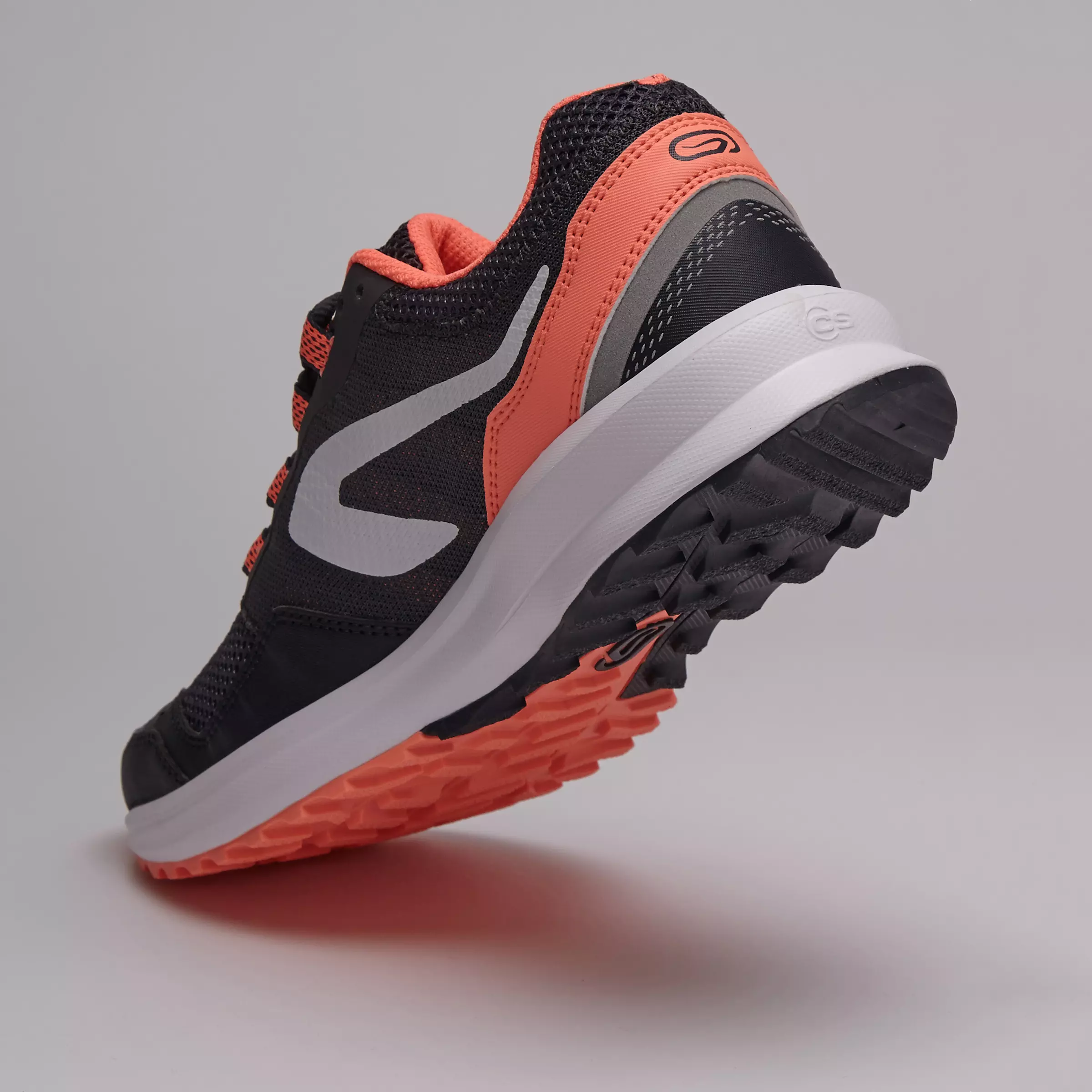 coral running shoes
