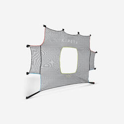 Telo di precisione calcio SG 500 L e BASIC GOAL taglia L 3x2m grigio