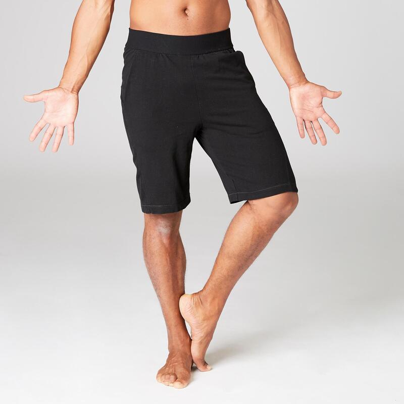 Pantalon scurt eco Yoga Negru Bărbați 