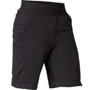 Men's Eco-Designed Gentle Yoga Shorts - Black