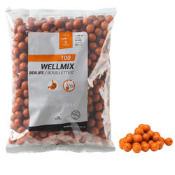 bouillettes pêche de la carpe wellmix monstercrab 14 mm 1 kg